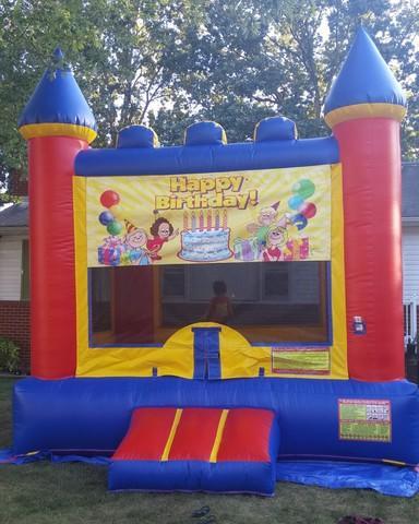 Happy Birthday Bouncy Castle Happy Birthday Bouncy Castle
